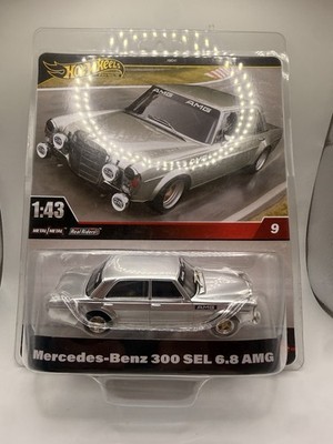 Collectible Car Hot Wheels Premium 1:43 Scale Mercedes Benz 300