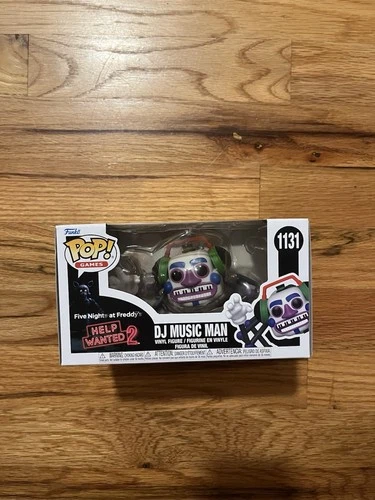 Funko Pop! Vinyl: Five Nights At Freddy's DJ Music Man #1131 New In Box