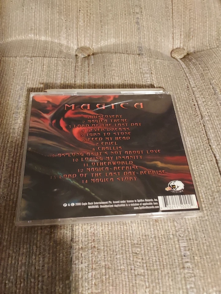 Dio Magica CD 2000, Spitfire Records, Ronnie James Dio Heavy Metal OOP HTF MINT - Imagem 2 de 4