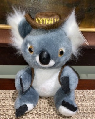 Koala Bear Plush Australia Hat 9  Brand New W/ Mint Tags