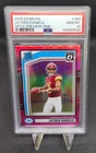 2024 Donruss Football-Jayden Daniels-Optic Preview Pink Prizm Rated Rookie PSA10