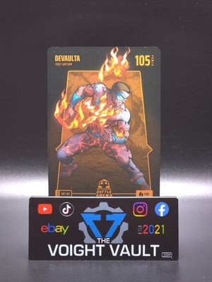 DeVaulta ''DeVonta Smith'' Bo Jackson Battle Arena Tecmo Alpha Battlefoil Fire SSP