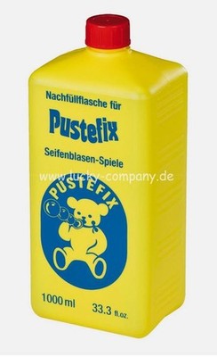 PUSTEFIX - Nachfüllflasche Seifenblasen Maxi 6 x 1 Liter 420869725 869725
