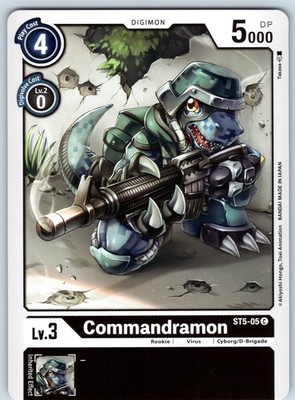 Commandramon Common Starter Deck 05: Machine Black Normal ST5-05 C NM