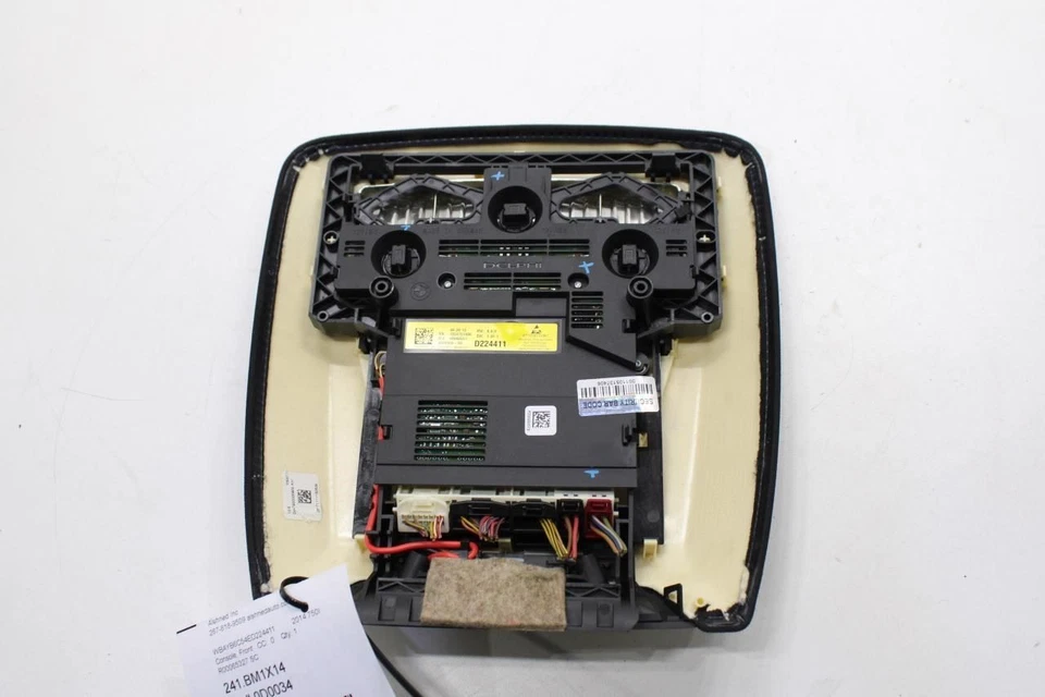 2010-2015 BMW 750I xDrive Roof Overhead Console Dome Light Lamp 61319276232 OEM - Image 4 of 4