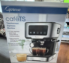 Capresso Cafe TS Touchscreen Espresso Machine...
