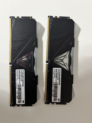 2x 16gb DDR4 3600MHz Viper