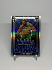 2024-25 Panini Donruss Optic - Winner Stays Holo  Jaylen Brown #7