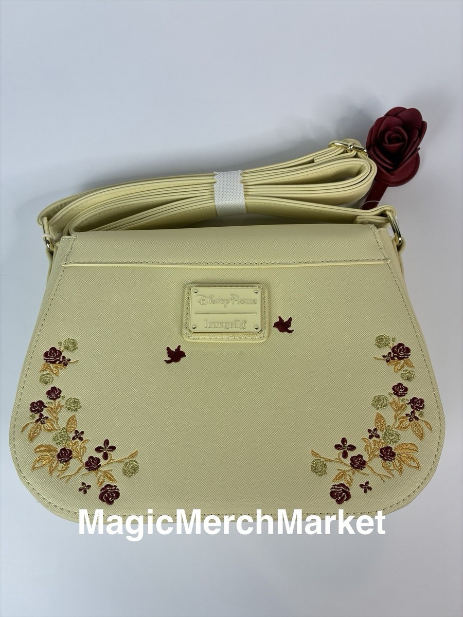 Disney Parks 2026 Loungefly Beauty And The Beast Belle Crossbody