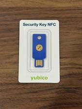 Yubico FIDO Security Key NFC and USB - Two Factor Authentication, Fits USB-A
