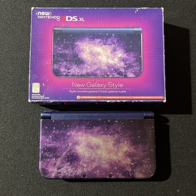 New Nintendo 3DS XL Galaxy Edition Handheld System w/ box and