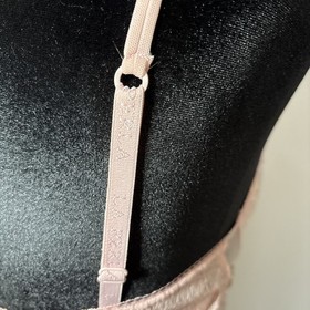 La Perla Sheer Embroidered Lace Underwire Bra &ndash; Blush Pink - 34C