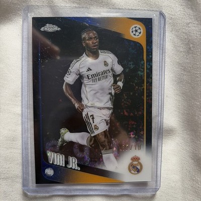 2025-26 Topps Chrome Uefa Club Competitions - Vinicius Junior /10 Jersey Match