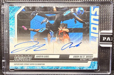 🏈 Jahmyr Gibbs Amon-Ra St. Brown 2025 Panini Instant NFL Water Auto 7/10