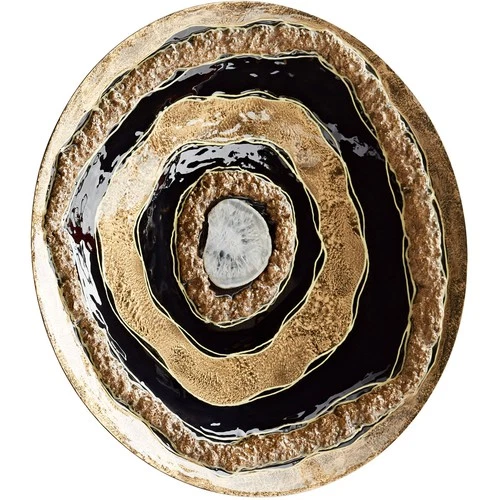 Cyan Design 11324 Skipping Rocks Gold and Black Wall Decor, Small - Picture 1 of 5