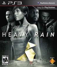 Heavy Rain (Sony PlayStation 3, 2010) Complete Origami Manual Near Mint