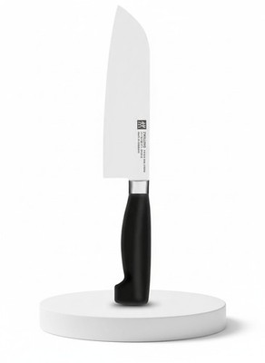 ZWILLING Four Star 18 cm Santoku Messer Edelstahl Küchenmesser neu