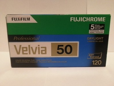 Fujichrome Velvia 50 / 120