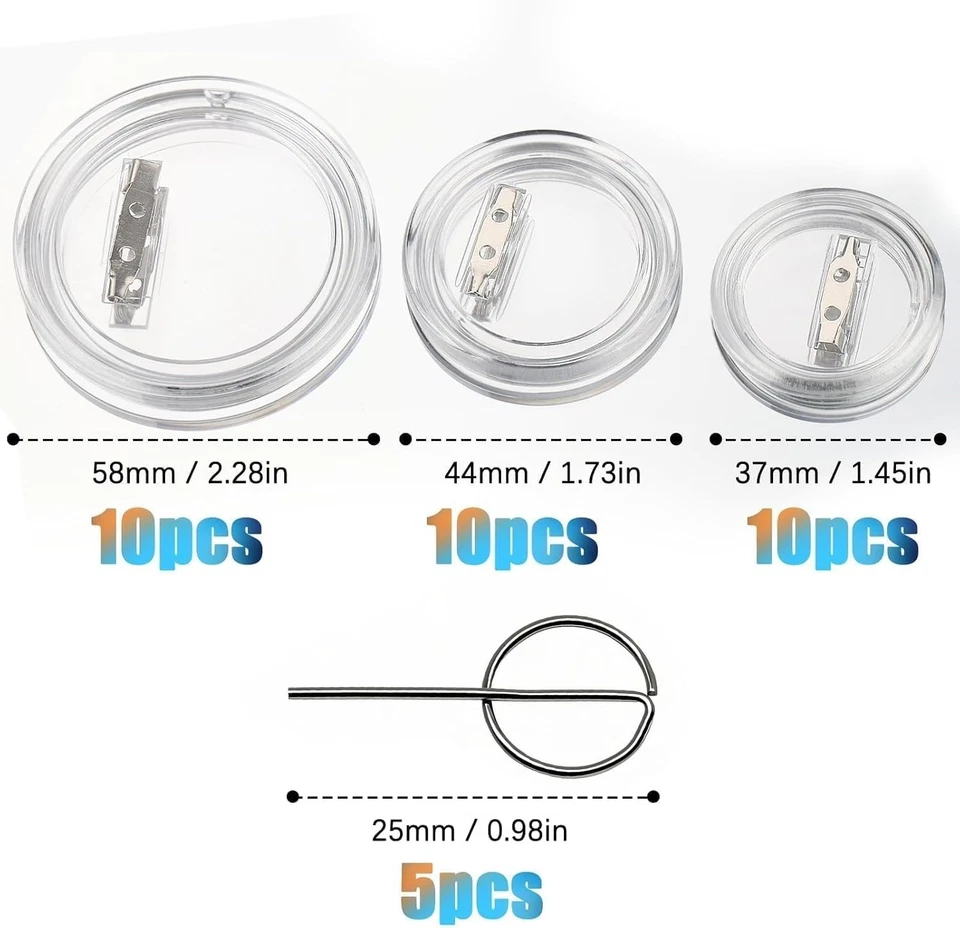 30 Stück Buttons Selber Machen 37mm 44mm 58mm Buttons Anstecker - Bild 3 von 4