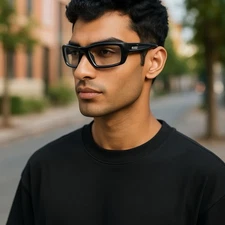 DVX Wiley X Detour 65[]14 Black Sport Sunglasses L11