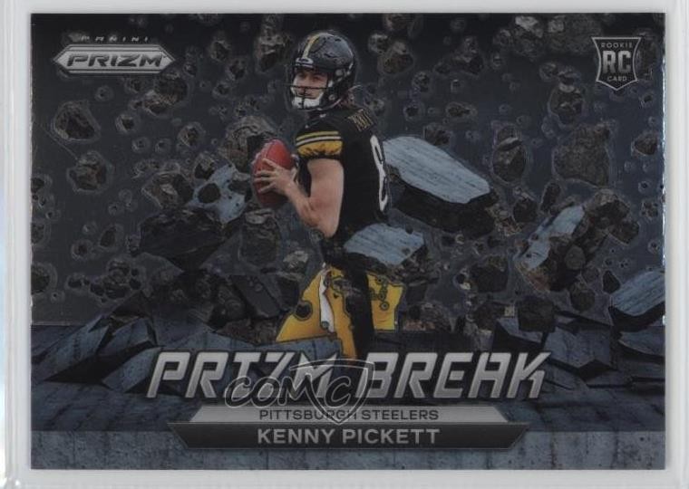 2022 Panini Prizm Prizm Break Kenny Pickett #PB-5 Rookie RC fm0