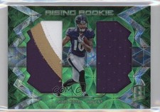 2016 Panini Spectra Rising Rookie Materials Neon Green 3/25 Chris Moore #23 fm0