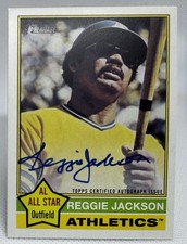 Reggie Jackson #76RO-RJ Prices | 2025 Topps Heritage Real One