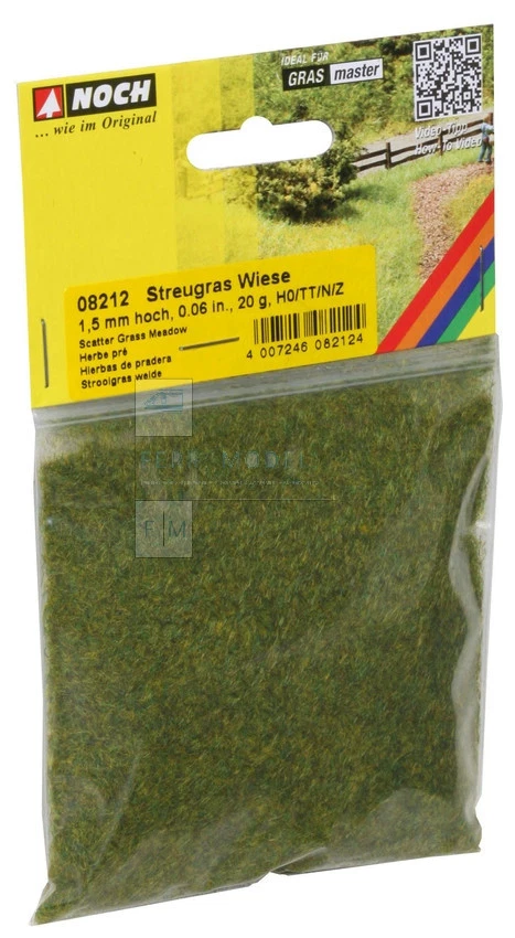 Noch 50210 Manto erboso primavera da 2,5 mm, 100 g Noch 50210 Manto erboso primavera da 2,5 mm, 100 g