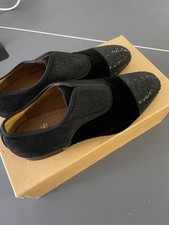 Christian Louboutin Alpha Male Strass Velvet Loafers Black EU 42 US 9 Unworn