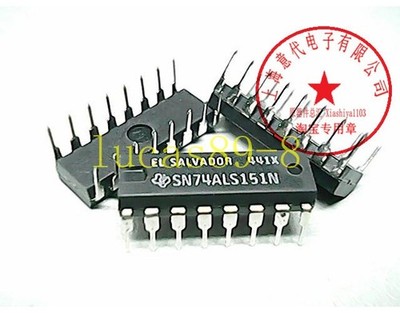 5PCS SN74ALS151N IC 1-OF-8 DATA SEL/MUX 16-DIP 74ALS151 ALS151 ALS151N SN74ALS15