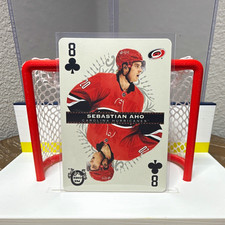 Upper Deck 21-22 O-Pee-Chee Sebastian Aho Playing Cards Insert #8-CLUBS🔥🔥