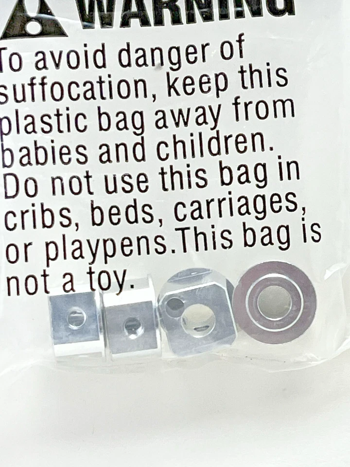 Redcat Racing 52015 Aluminum Wheel Mount 4Pcs Rampage 1/5 RER52015 RC Parts New - Image 3 of 4