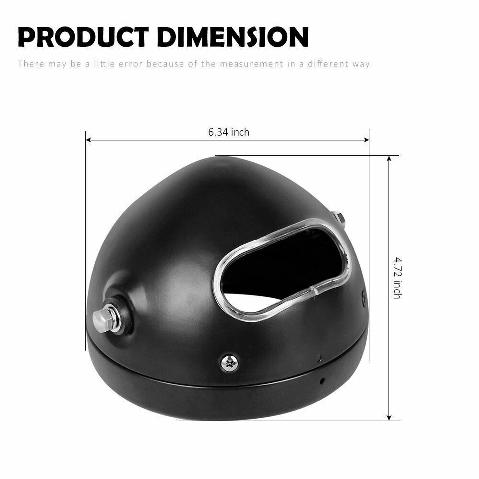 Soporte de montaje para Harley Sportster XL 883 1200 5,75" carcasa de faro cubo Foto 2 de 4