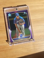 2023 Bowman Draft - Chrome Hiro Wyatt #BDC-80 Purple Refractor /250 (RC)