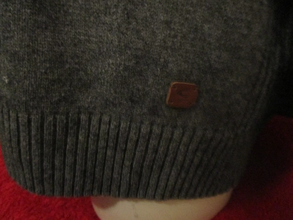 NEU grauer Pullover Herren Größe XXL CAMEL ACTIVE klassisch V-Ausschnitt Grau - Bild 3 von 4