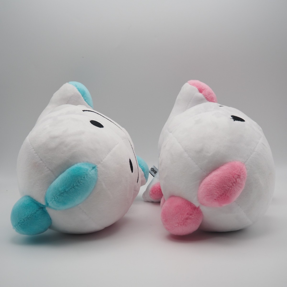 Bigo Live Plush Bi Go Official Dinosaur Blue Boy & Pink Girl Set