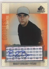 2004 SP Prospects Auto Draft Picks /575 Bradley Bergesen #382 Auto