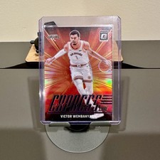 2024-25 Donruss Optic Victor Wembanyama Express Lane Purple Silver Holo #19 SP
