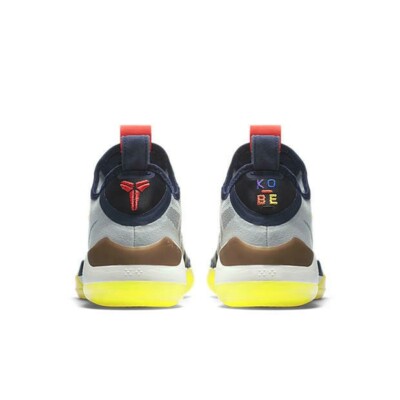 Nike Kobe ad ep 28.5㎝ Original Men's Nike Kobe AD Exodus Grey Yellow Basketball Trainers