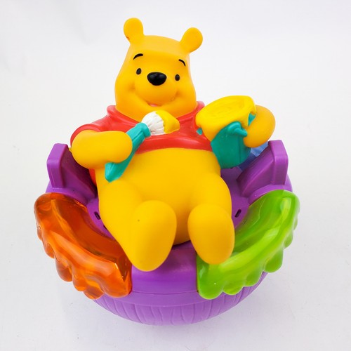 Vintage Disney Winnie the Pooh Paintbrush Lights & Sound Mattel 2000 Works