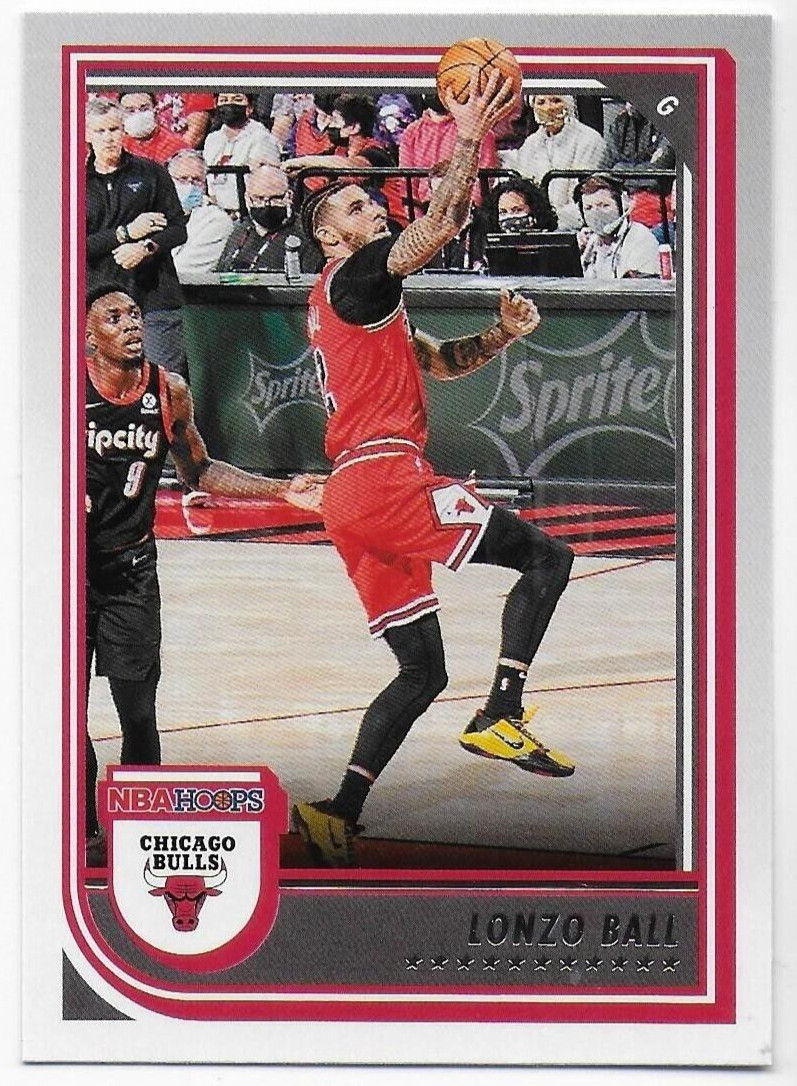 2022-23 Hoops #76 Lonzo Ball - Chicago Bulls
