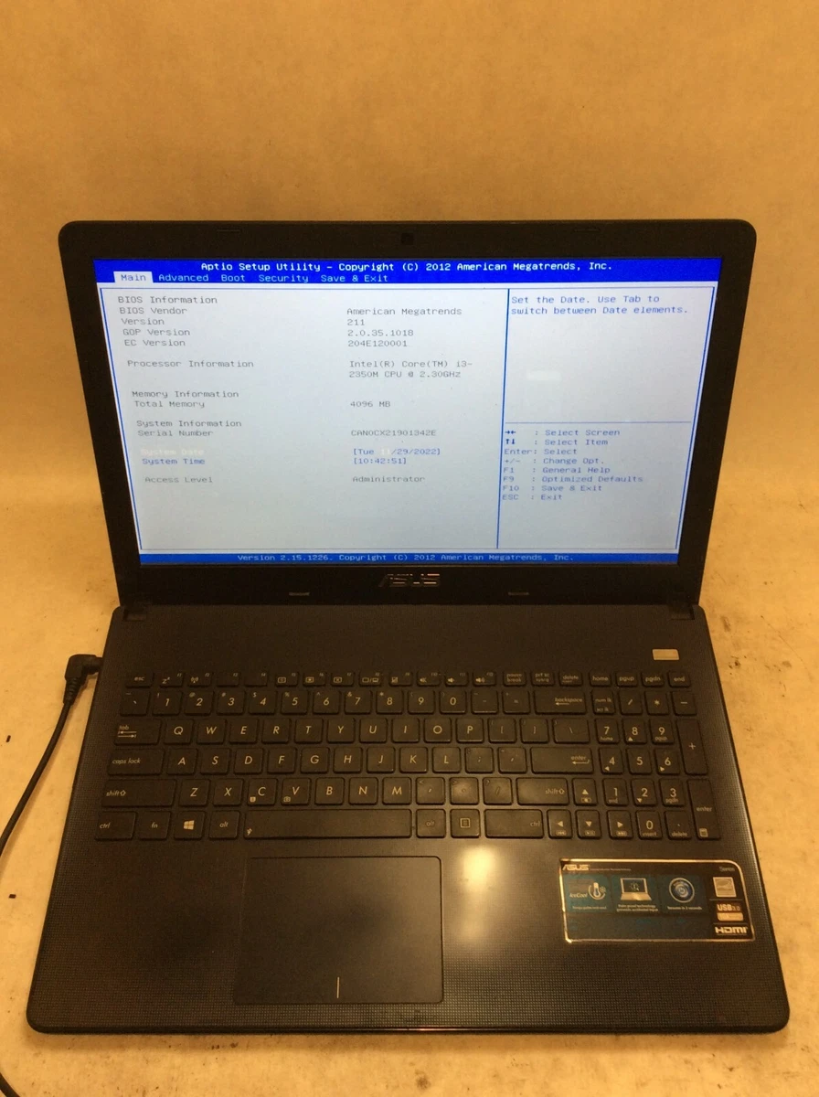 ASUS X501A Laptop 15" Intel Core I3 2nd Gen READ DESCRIPTION -PP.