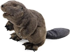 Folkmanis Beaver Hand Puppet Brown, 8"