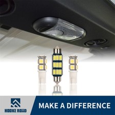 Hooke Road 3pcs Led Light Bulbs Interior Lights Fit 2007-2018 Jeep Wrangler Jk