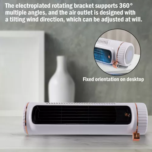Air Conditioner Desktop Cooling Fan Wireless Desk Fan USB Charging for Home - Bild 14 von 15