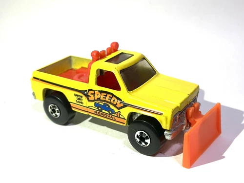 🤩Hot Wheels Blackwall Speedy Removal Snow Plow Truck Vintage- Mint