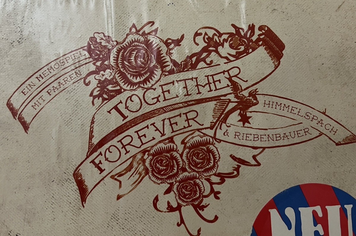 TOGETHER FOREVER Memospiel - Berühmte Paare Der Weltgeschichte, 64 Karten