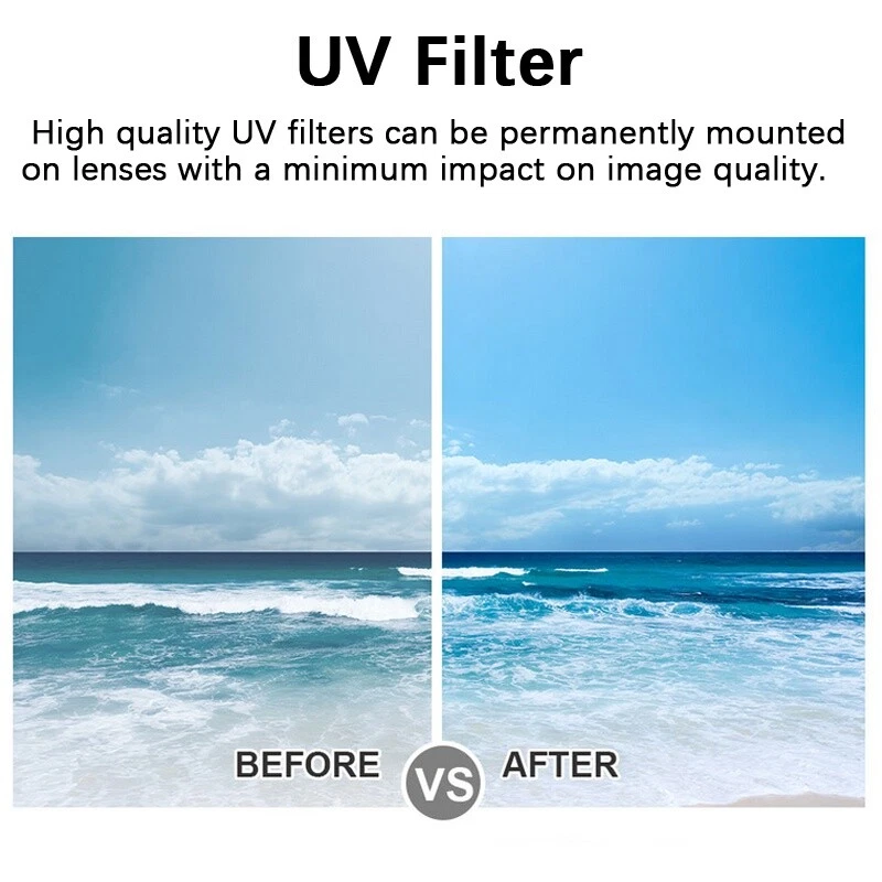 K&F Concept 37-49-86mm MC UV Protection Filter Ultra-Slim 24 Green Multi Coated - Image 4 of 4