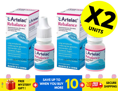 Artelac Rebalance eye drops 10ml ( X 2 )