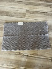 24" X 40" Looped Bath Rug - Gray - Casaluna - Brand New